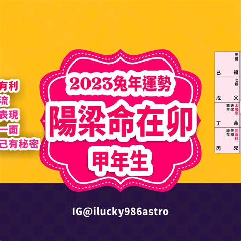 2023流年四化|紫微斗數2023癸卯年運勢